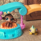Littlest Pet Shop Tropical Trio Apina #373 & Iguaani #374 - pikkukuva 1