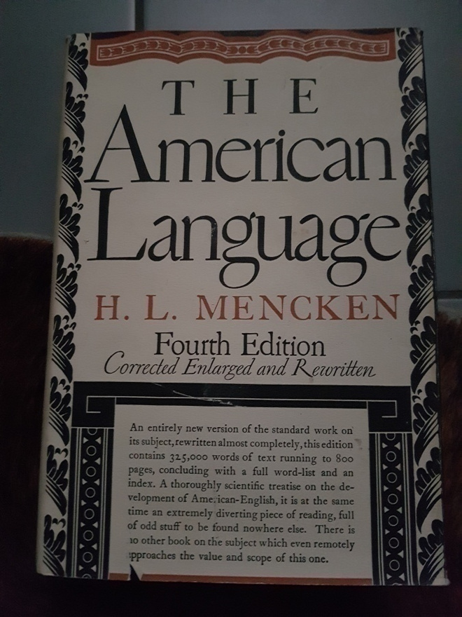 H. L. Mencken: The American Language (Hardcover)