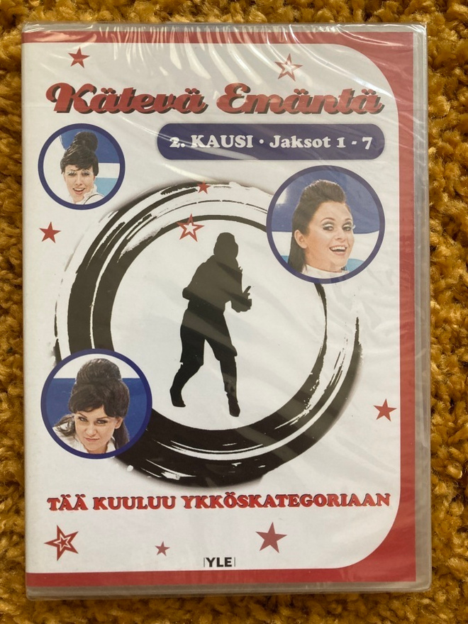 Kätevä Emäntä kausi 2. DVD uusi muoveissa