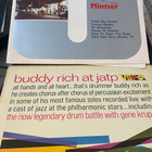 Buddy Rich x 3 + 1 Gene Krupa LP - big band -jazzin rumpalit - pikkukuva 1