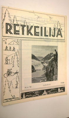 Retkeilijä N:o 10 1938 : yleinen retkeily- ja ulkoilulehti