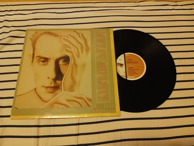Peter Murphy – Love Hysteria lp orig UK 1988 Art Rock