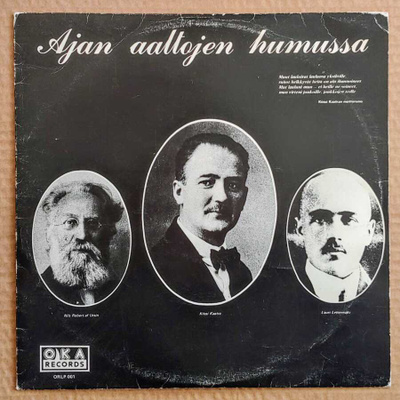 OKA & LUOKKATOVERIT: Ajan aaltojen humussa – ruots. LP 1976