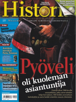 Tieteen Kuvalehti HISTORIA 5/2014 Pyöveli (1500-luku)