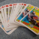 Moottoripyöräin Grand Prix ajot pelikortit hieno kunto.12 - pikkukuva 4