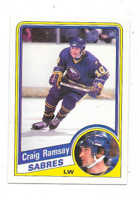 1984-85 OPC #27 Craig Ramsay , Buffalo Sabres