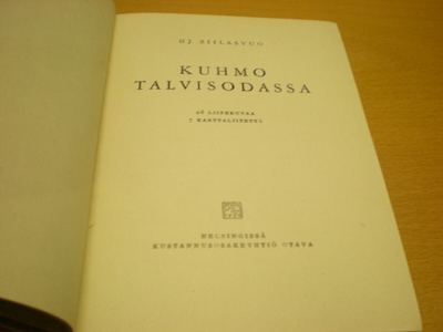 Hjalmar Siilasvuo: Kuhmo talvisodassa
