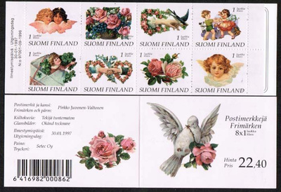 1997 Ystävyys, Kiiltokuvia, postituore vihko.