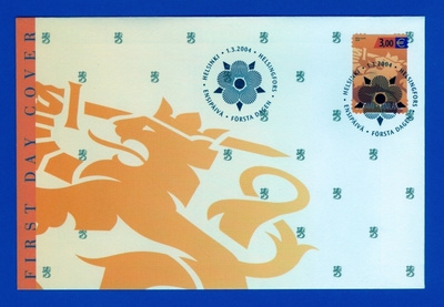 FDC – Suomen Leijona  1.3.2004  Lape 1691