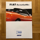 Esite Fiat Barchetta 1995 - pikkukuva 1