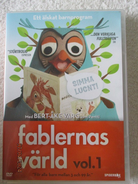 FABLERNAS VÄRLD VOL 1 (15 ROLIGA AVSNITT) (DVD)