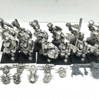 WHFB - 12kpl Black Orcs with Command Group [F86] - pikkukuva 1
