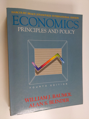 William J. Baunol : Economics : principles and policy. Wi...