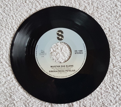 Pirkka-Pekka Petelius – Muistan Sua Elaine / Tahiti 7" Singl