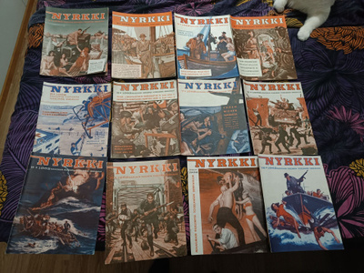 Nyrkki - lehden vuosikerta 1962 12 numeroa