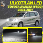 AVANZA (F600) 2003-2011 Ulkoiset LED -valot - pikkukuva 1