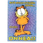 Karvinen  "MITÄ MINUN PITIKÄÄN SANOA...ONNEA!" -KORTTI - pikkukuva 1