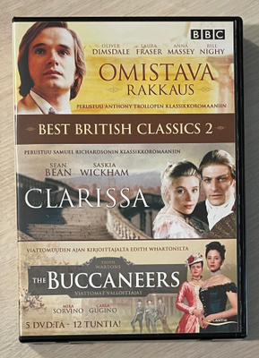 Romaaniklassikot (5DVD) 3 historiallista minisarjaa