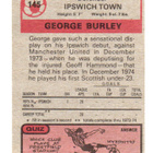 Purkkakuva Jalkapallo n:o 145 GEORGE BURLEY. Ipswich - pikkukuva 2