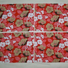 Isot retro tyynynliinat 4 kpl , 70 cm x 50 cm - pikkukuva 2