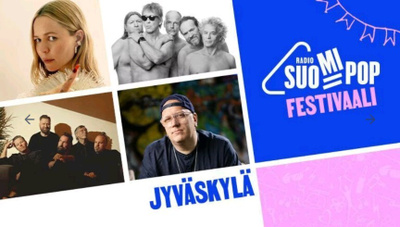 Suomipop festivaali lippu. lauantai Jyväskylä