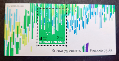 1992 Suomi 75 vuotta** ( LaPe BL9 )