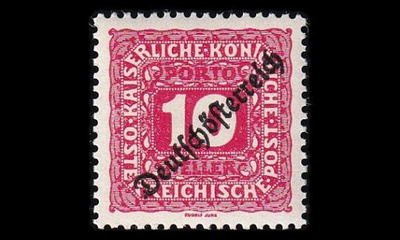 Itävalta P_65 ** Porto 10 H (1919)