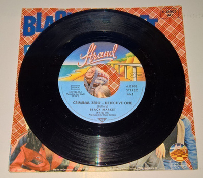BLACK MARKET CRIMINAL ZERO - DETECTIVE ONE 6.12 902 7" 45RPM