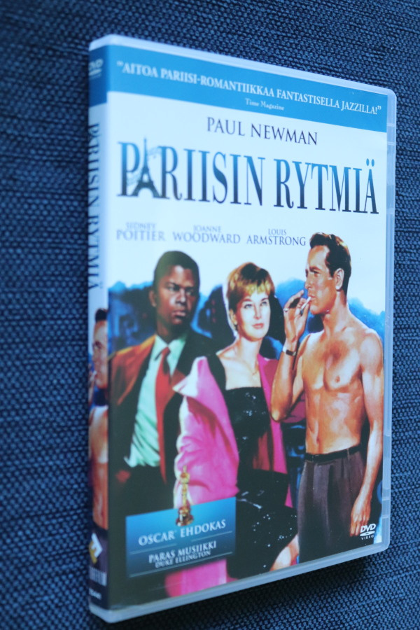 DVD Pariisin rytmiä ( 1961 Paul Newman Sidney Poitier )