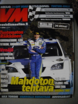 Vauhdin Maailma Nro 1/2008 (16.3)