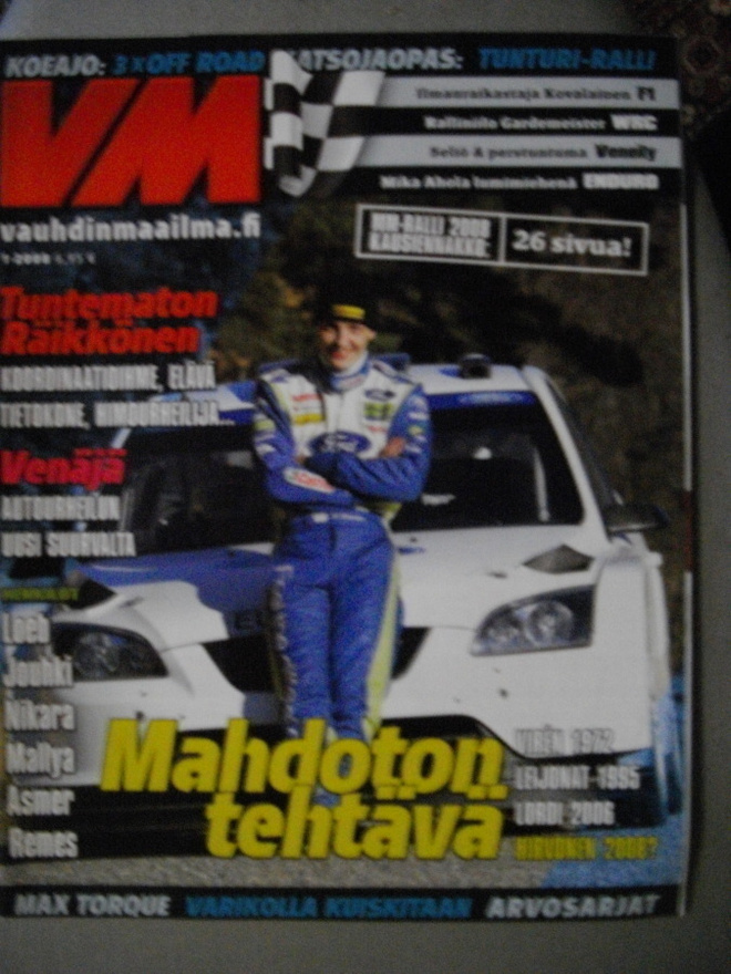 Vauhdin Maailma Nro 1/2008 (16.3)