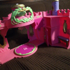 (Moose) Prinsessa linna pinkki 22cmx13cmx22,5cm ( korkeus) - pikkukuva 4