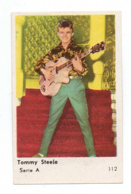 Purkkakuva Hellas Serie A n:o 112 TOMMY STEELE