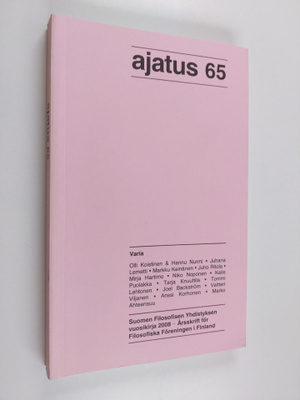 Ajatus 65 : Suomen filosofisen yhdistyksen vuosikirja 2008