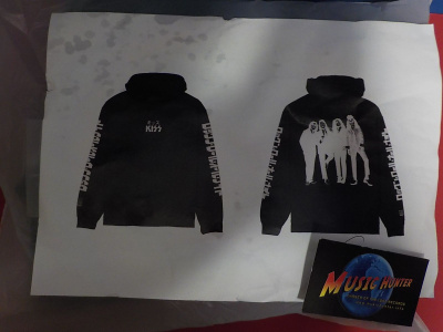 KISS OFFICIAL UUSI HUPPARI KOKO L