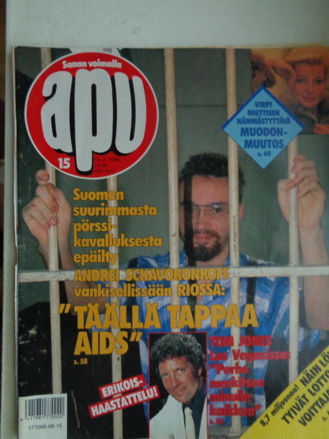 Apu lehti Nro 15/1988 (17.8)