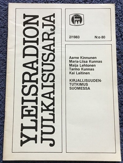 Kirjallisuuden tutkimus Suomessa