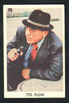 Keräilykuva - Kojak 703. - Telly Savalas