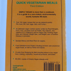 Debra Wasserman ym. : Simply Vegan - Quick Vegetarian Meals - pikkukuva 2