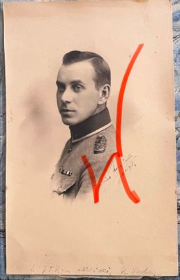 Valokuva kenraaliluutnantti Kaarlo Vaala 1920 1/JTR päälikkö