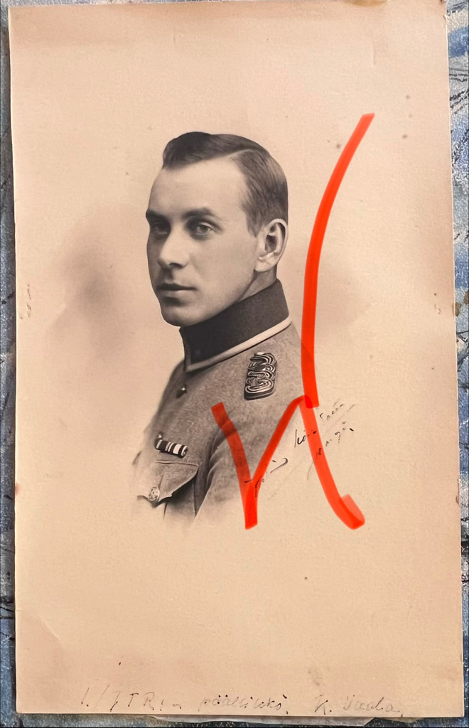 Valokuva kenraaliluutnantti Kaarlo Vaala 1920 1/JTR päälikkö