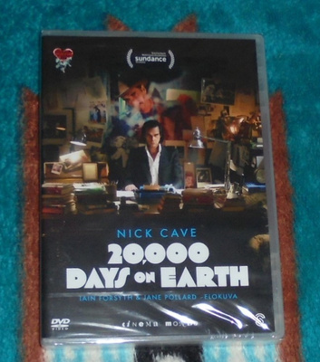 NICK CAVE 20,000 Days On Earth ~ DVD kelmussa UUSI  Suomi tx