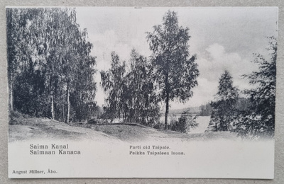 Saimaan kanava Paikka Taipaleen luona
