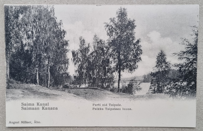 Saimaan kanava Paikka Taipaleen luona