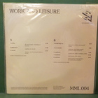 TONY VIEIJRA - WORK AND LEISURE EX+/EX+ HOL -82 LP - pikkukuva 2