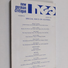 New German Critique : Number 43 : Winter 1988 : Special I... - pikkukuva 1