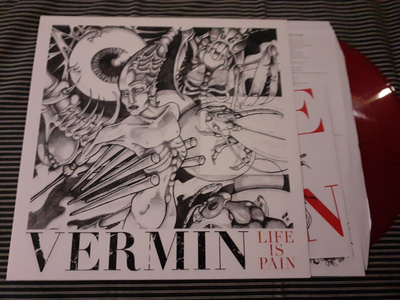 VERMIN Life is Pain LP