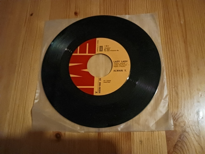 Alwari T. – Lazy Lady 7" orig 1976 Pop Rock