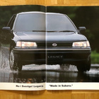 Esite Subaru Legacy 1990 - pikkukuva 2