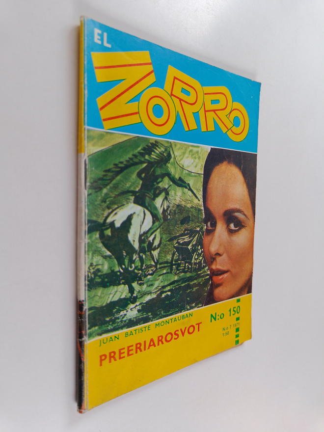 El Zorro n:o 150 7/1971 : Preeriarosvot